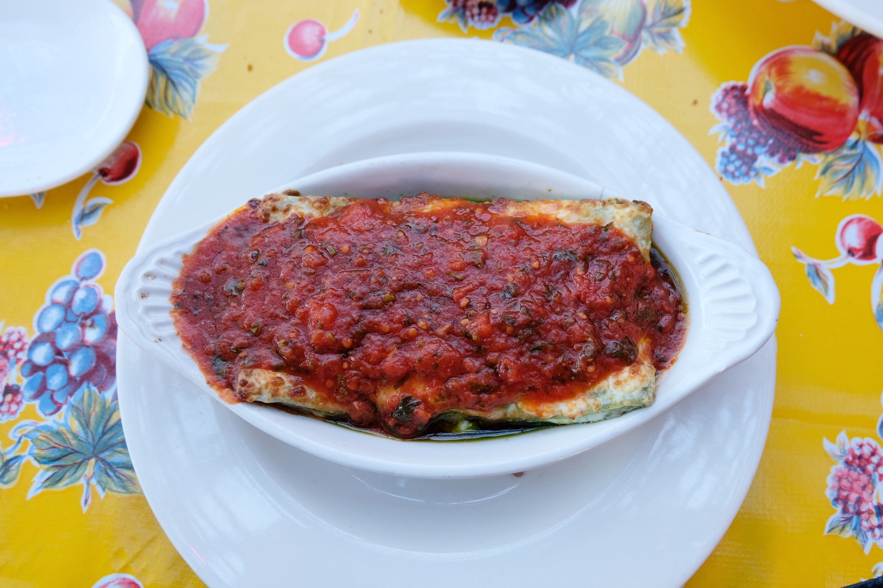 The amazing lasagna at The Pink Door, perfect for Italian food traditionalists.&nbsp;