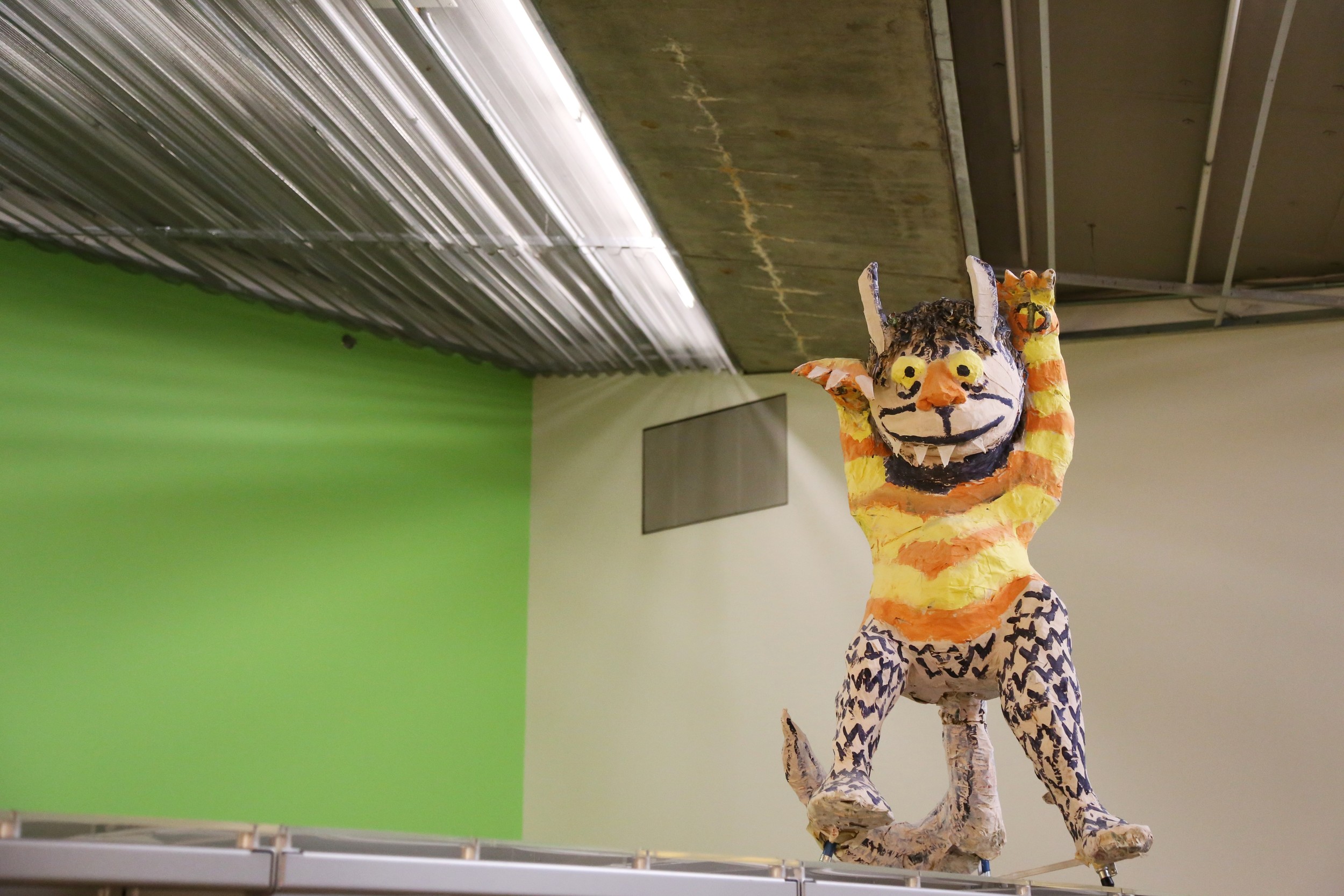 Where the Wild Things Are located in the kids room.