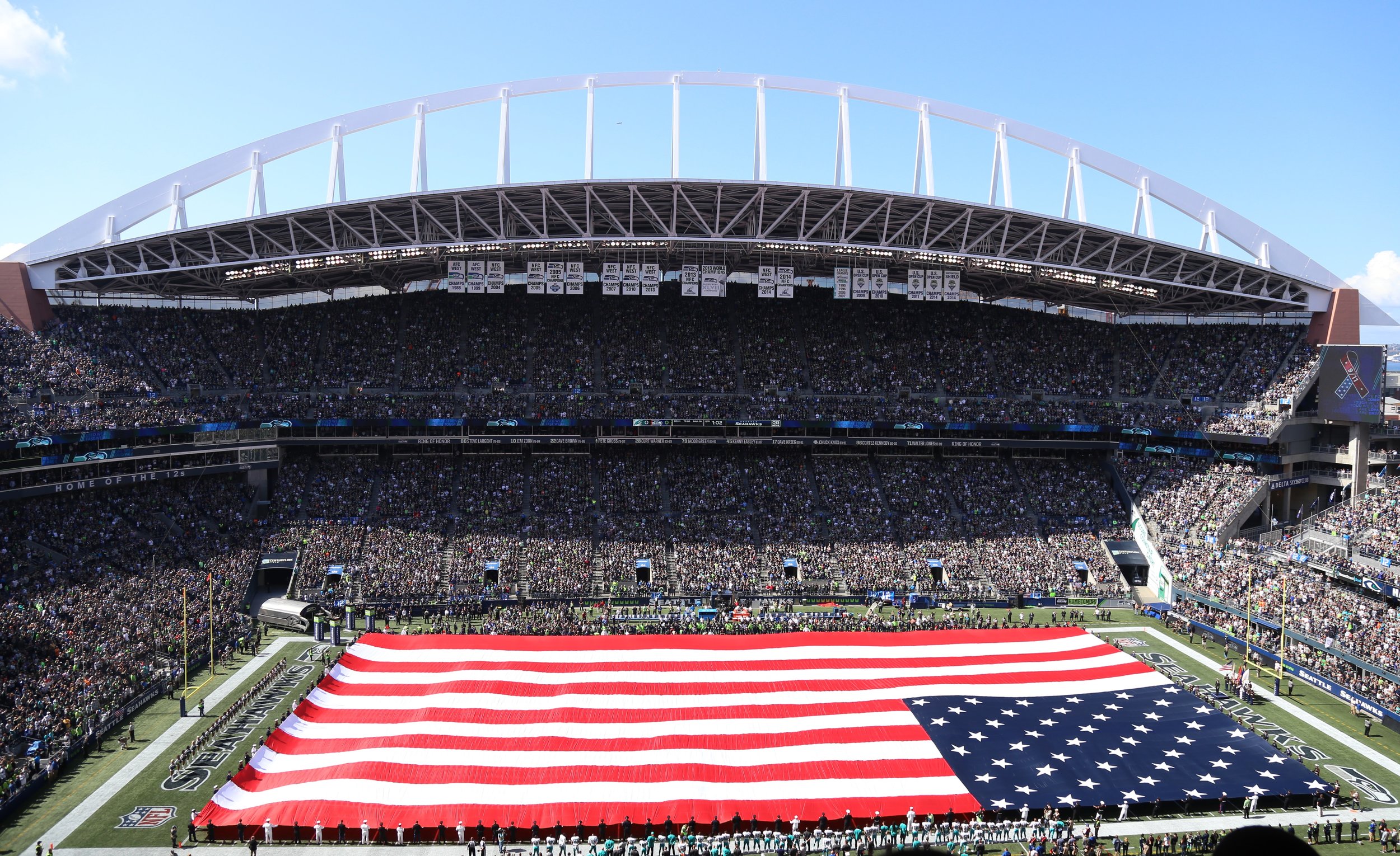 The pre-game spectacle